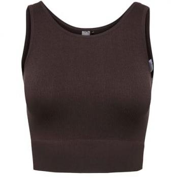 Top d’ensemble sans coutures – Brown, Taille S-M