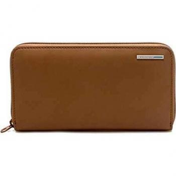 Billetera Piquadro Beige Chic