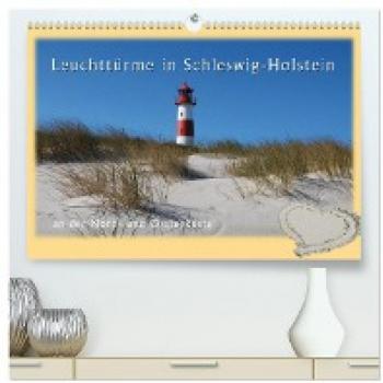 Premium Wandkalender 2024 Leuchttürme Schleswig-Holsteins