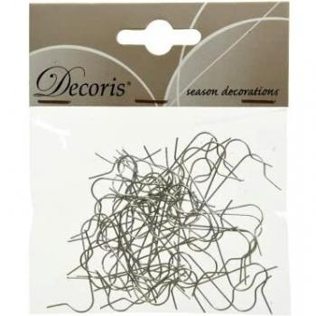 Bague de fixation argentée 3,5 cm