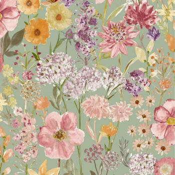 Spring Wild Flowers Trail Smooth Wallpaper