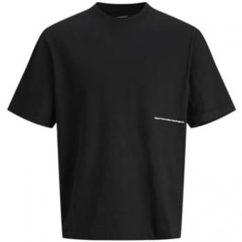 Camiseta Jack & Jones com Estampa JORPORTO Preta