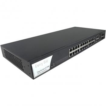 WebSmart G1280 Gigabit Switch – 24 RJ‑45 + 4 Combo Ports