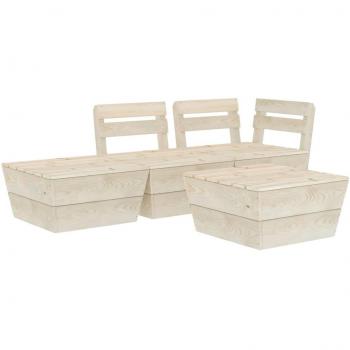 Set Pallet Mobili Outdoor Legno Impregnato