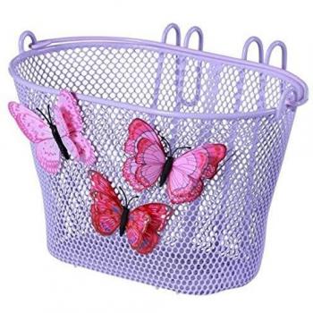 Basil Youth Bicycle Basket in Violet