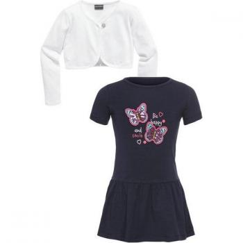 KIDSWORLD Zweiteiliges Kleideroutfit mit Bolero für Mädchen