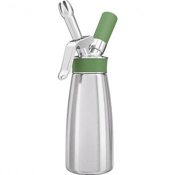 ISi Eco Series Green Whip Silver Stainless Steel 1-Pint Whipper