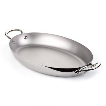 MAUVIEL Serveringspanna Oval 30 cm