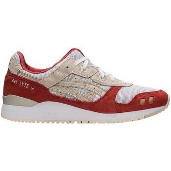 Asics Gel-Lyte III OG Sneaker Beige-Rot
