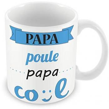 Tasse bleue «Papa Cool» – Céramique