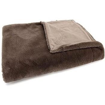 Plaid Chaleureux Marron 130x170 cm