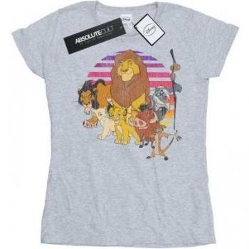 Top Woman The Lion King Felicità Famiglia in Cotone