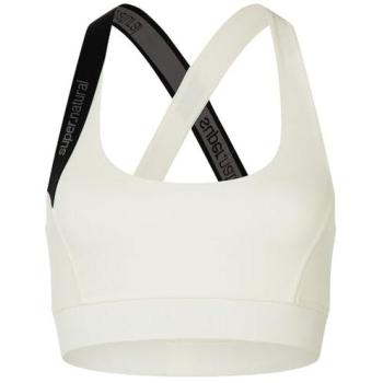 Fresh White Super Natural Rubber Ribbra Sports Bra L Women