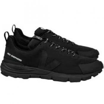 Veja Men's Dekkan Sneaker SEA-SHEPHERD_BLACK EU Size 38