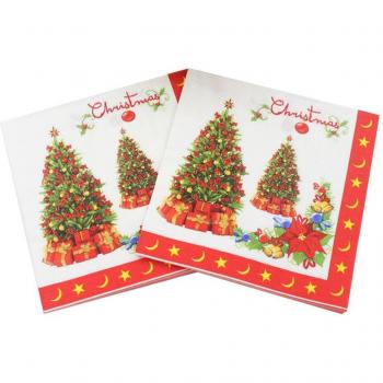 20Pcs Christmas Dinner Napkin Collection