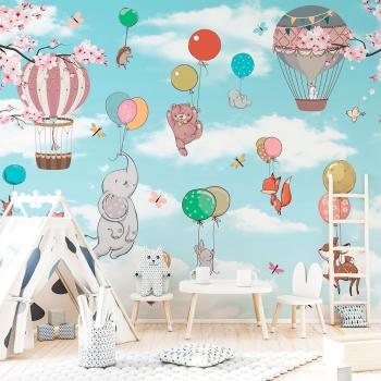 Mural Panoramique « Créatures Magiques » Préencollé – Hauteur 280 cm, Largeur 360 cm