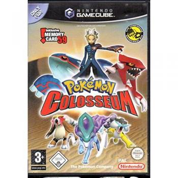 Nintendo Gamecube Pokémon Colosseum (carte mémoire 59 incluse)