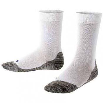 Falke Youth Sports Socks – 5.5-8 (Teenagers 13-14) – White & Patterned – Cotton