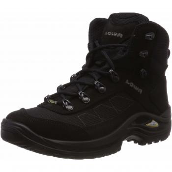 Lowa Taurus II GTX Mid WS, Chaussures de Randonnée Femme, Noir, 38 EU