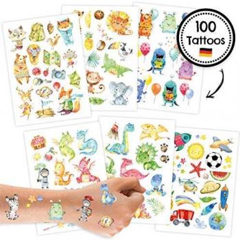 Hautfreundliche Kindertattoos