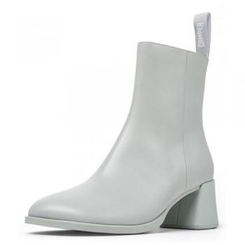 Kora Botín Gris Talla 40 – Tacón Medio