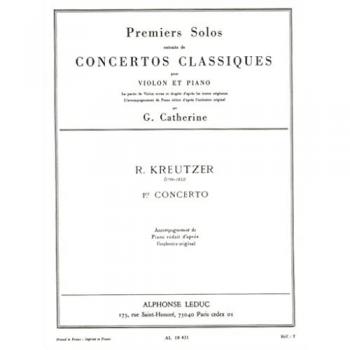 Premiers Solos Extraits De Concertos Classiques Violon Et Piano 1° Concerto
