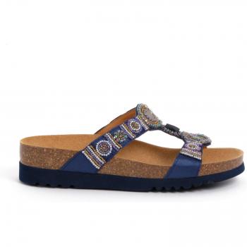 Mule Wedge Scholl New Bogotá WD Satén y Bea W Talla 39