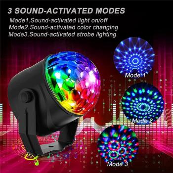 Éclairage danse LED RGB alimentation USB, télécommande incluse