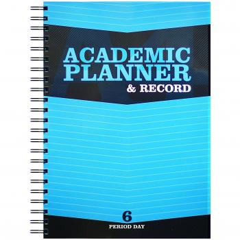 Silvine Academic Planner and Record A4 Blue
