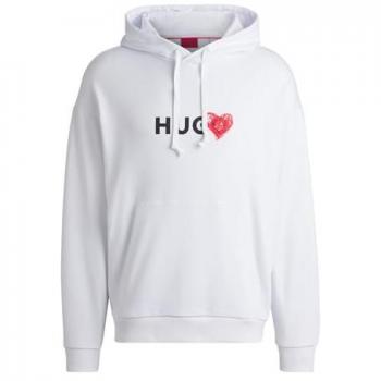 Sudadera HUGO con estampado de corazón