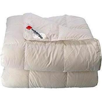 Gabel Nottetempo Piumino Matrimoniale Microfibra Caldo, Poliestere, Bianco, 205x250x2 cm