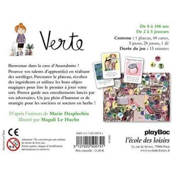 Jeu de Société Verte par Desplechin et Le Huche