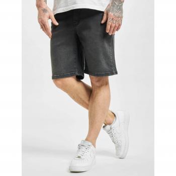 Shorts di jeans Relaxed Fit Urban Classics Nero Lavato