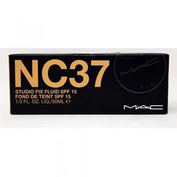 MAC Studio Fix Fluid Foundation, Sonnenschutzfaktor 15, NC37, 1 Stück