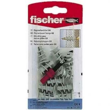 Fischer Plasterboard Plug GK K 8x22mm (10 Pack)