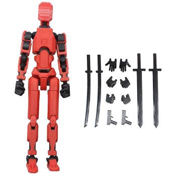 T‑13 Robot Noir‑Rouge