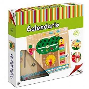 Multi‑Hue Timber Calendar