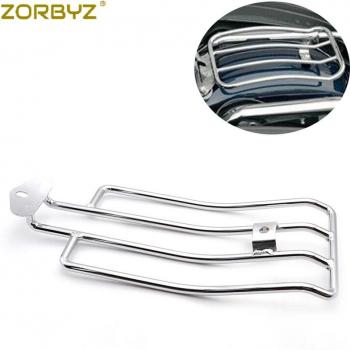 ZORBYZ Rear Plated Luggage Rack for Harley Sportster 883N 1200 XL (1985-2003)