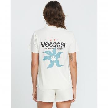 Volcom Fa F Rygalski T-Shirt Bone Grau L Damen