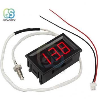 K-Type M6 Probe Digital Thermometer -30 to 800 Degrees