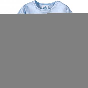 Sanetta Babybody mit Arm-Motiv FR‑RI 320723 – Blau, Größe 104