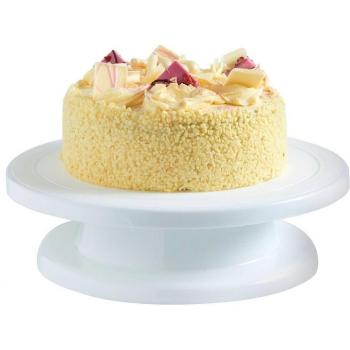 White Cake Decorating Turntable