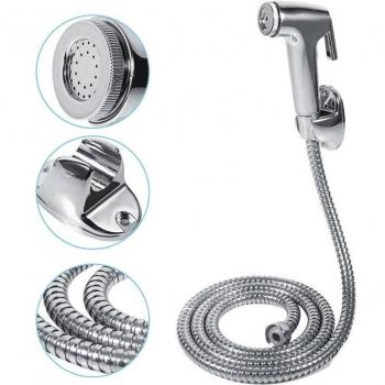 Bidet Shower Head with Hose and Bracket