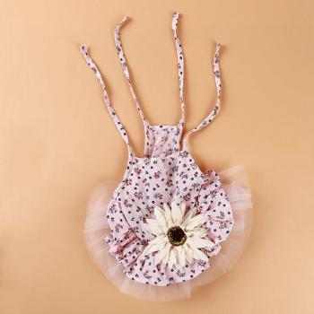 Cute Flower Pet Skirt