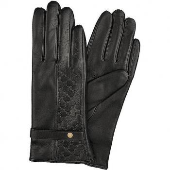 JOOP Stilvolle Lederhandschuhe Schwarz für Damen M