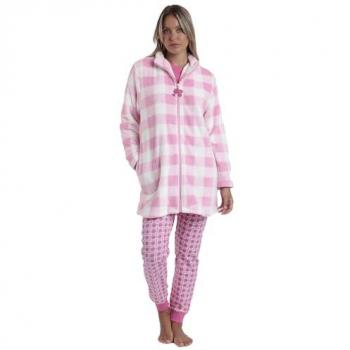 Warm & Soft Barbie Vichy Women's Robe