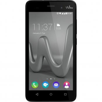 Wiko Lenny 3 Smartphone (12,7 cm (5 Zoll) IPS HD-Display, 16GB interner Speicher, Android 6 Marshmallow) schwarz