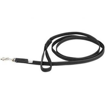 Julius K9 Color & Gray 14mm Super Grip Leash, 2 m, Black Handle