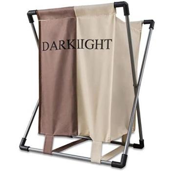 Trieur de Linge Crème Marron à Compartiments Indépendants