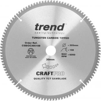 Trend CRAFTPRO 30mm Arbor Mitre Saw Blade